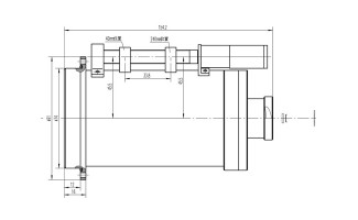 MWIR Dual FOV Lenses for Thermal Imaging Camera